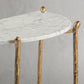 Thaddeus Horn Semi-Circle Marble Console Table