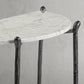 Thaddeus Horn Semi-Circle Marble Console Table