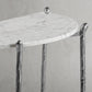 Thaddeus Horn Semi-Circle Marble Console Table