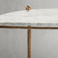 Thaddeus Horn Semi-Circle Marble Console Table
