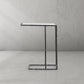 Thaddeus Glass C-Shaped Side Table