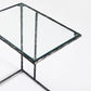 Thaddeus Glass C-Shaped Side Table