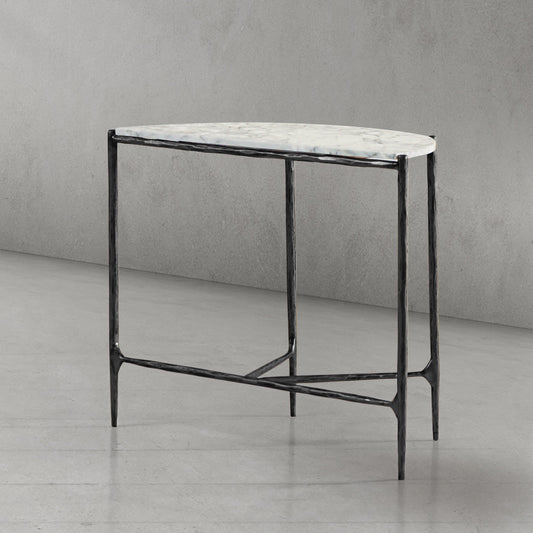 Thaddeus Semi-circle Console Table
