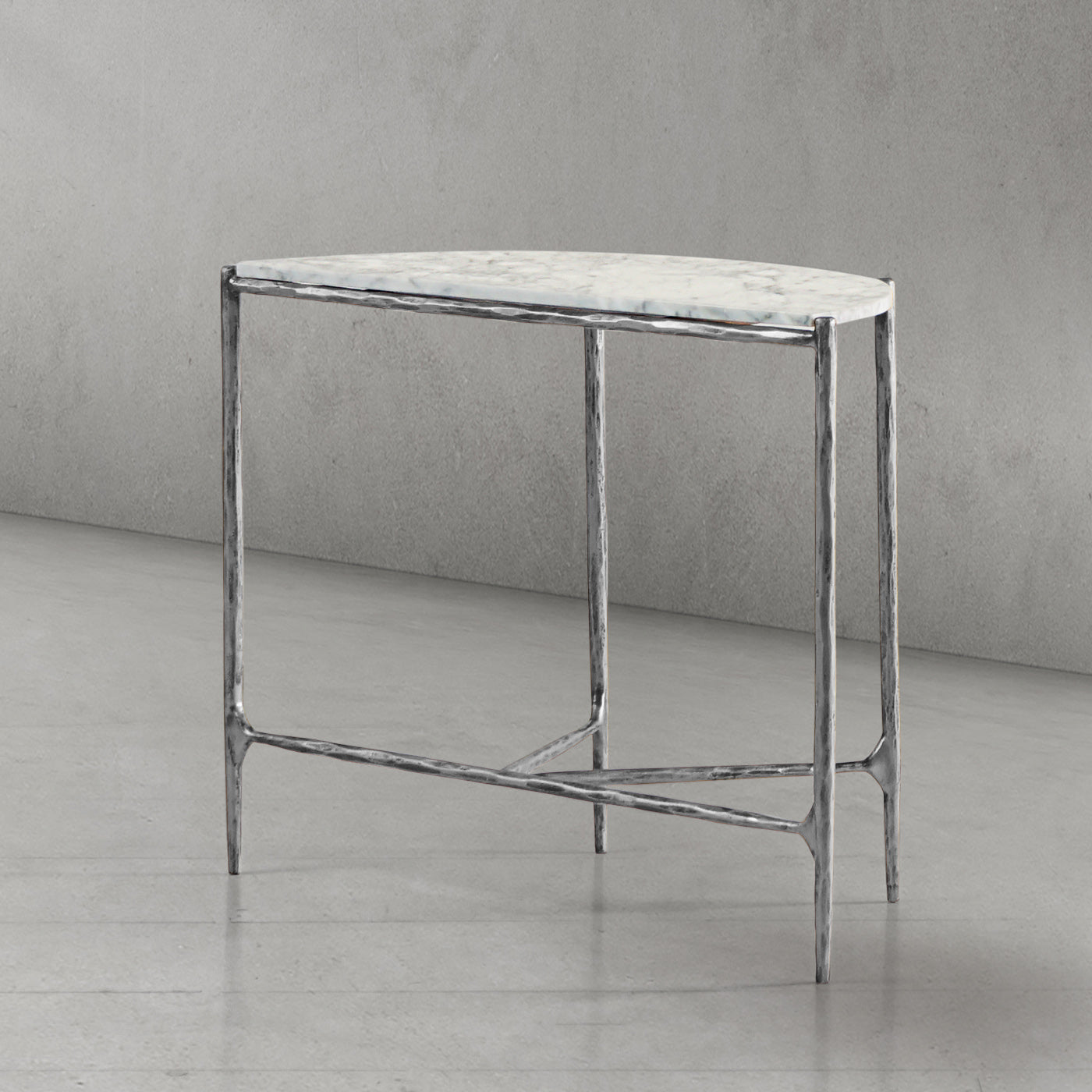 Thaddeus Semi-circle Console Table