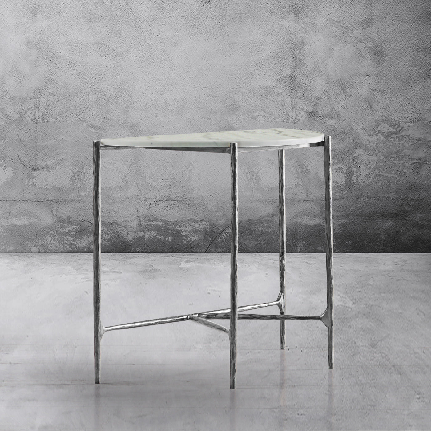 Thaddeus Semi-circle Console Table