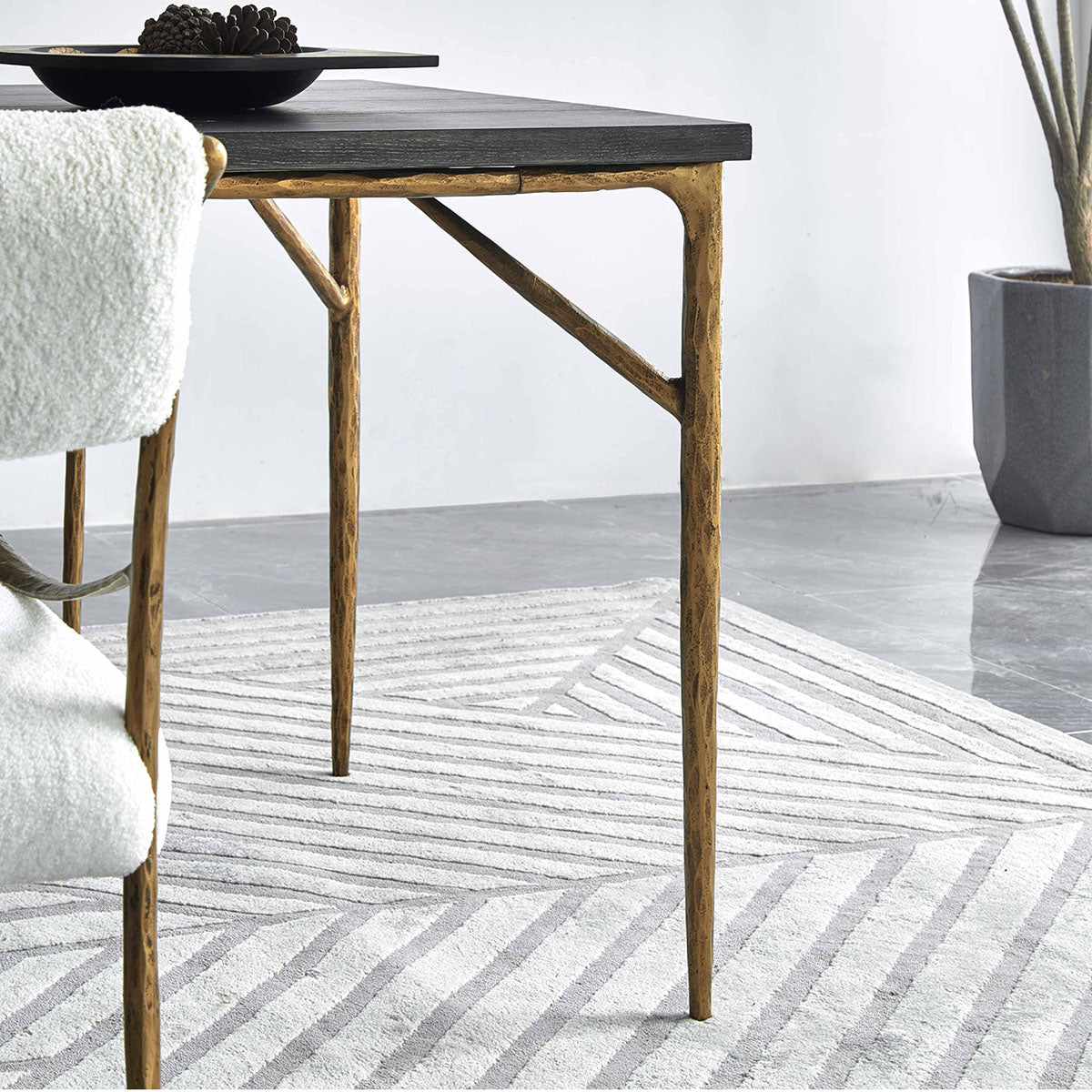 Thaddeus Medieval Style Dining Table