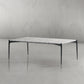 Thaddeus Rectangle Horn Marble Coffee Table