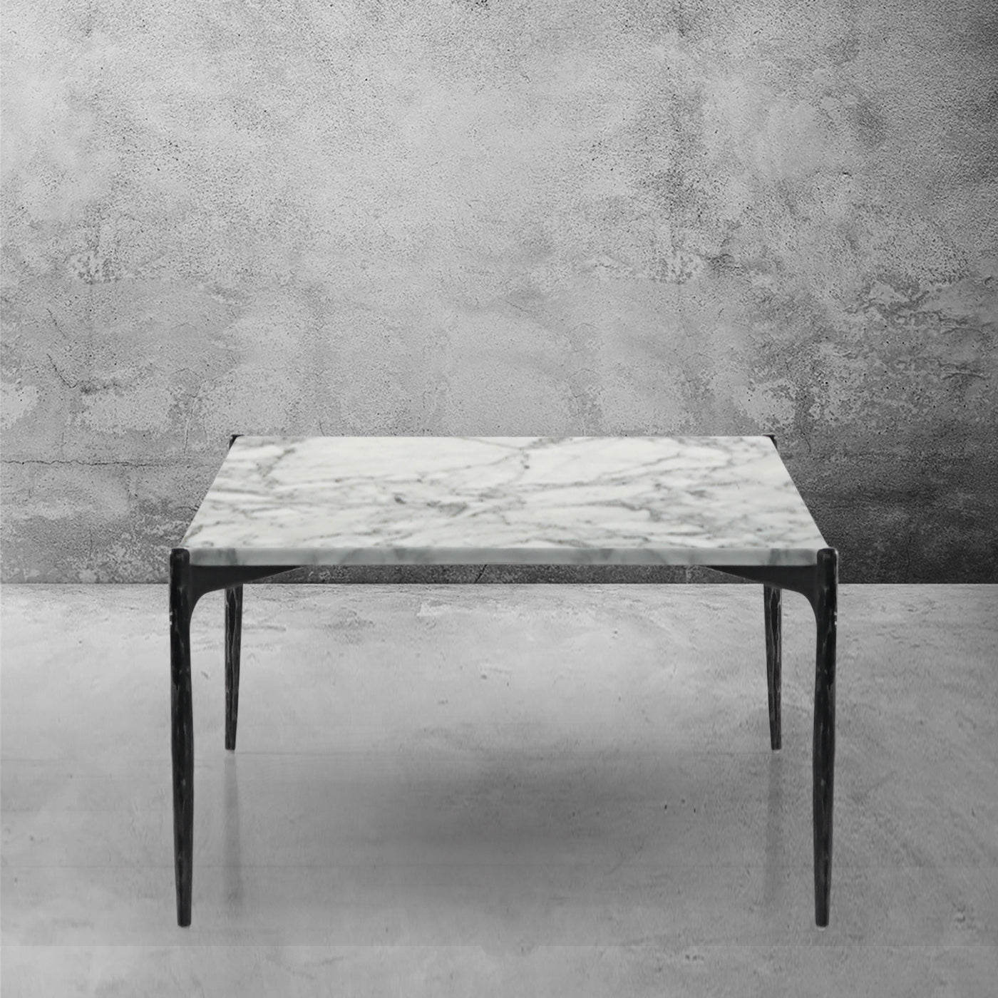 Thaddeus Rectangle Horn Marble Coffee Table