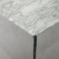 Thaddeus Rectangle Horn Marble Coffee Table