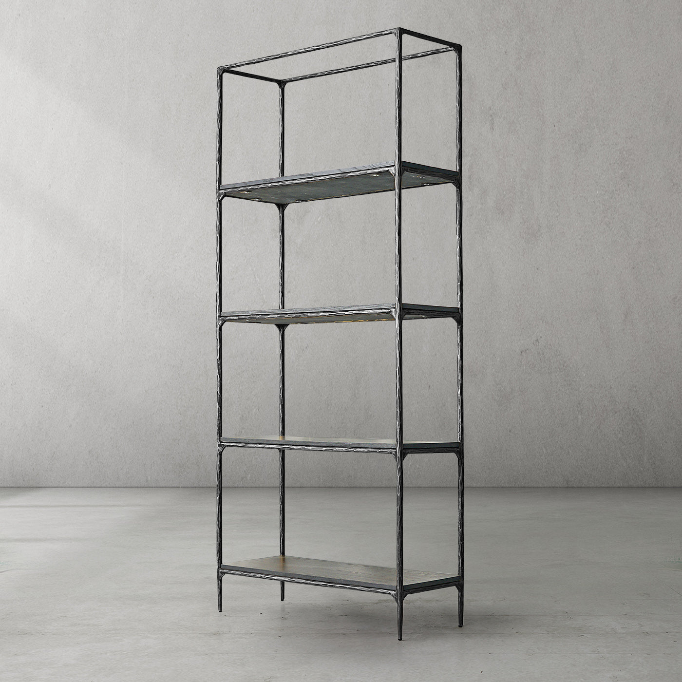 Thaddeus White Marble Shelving