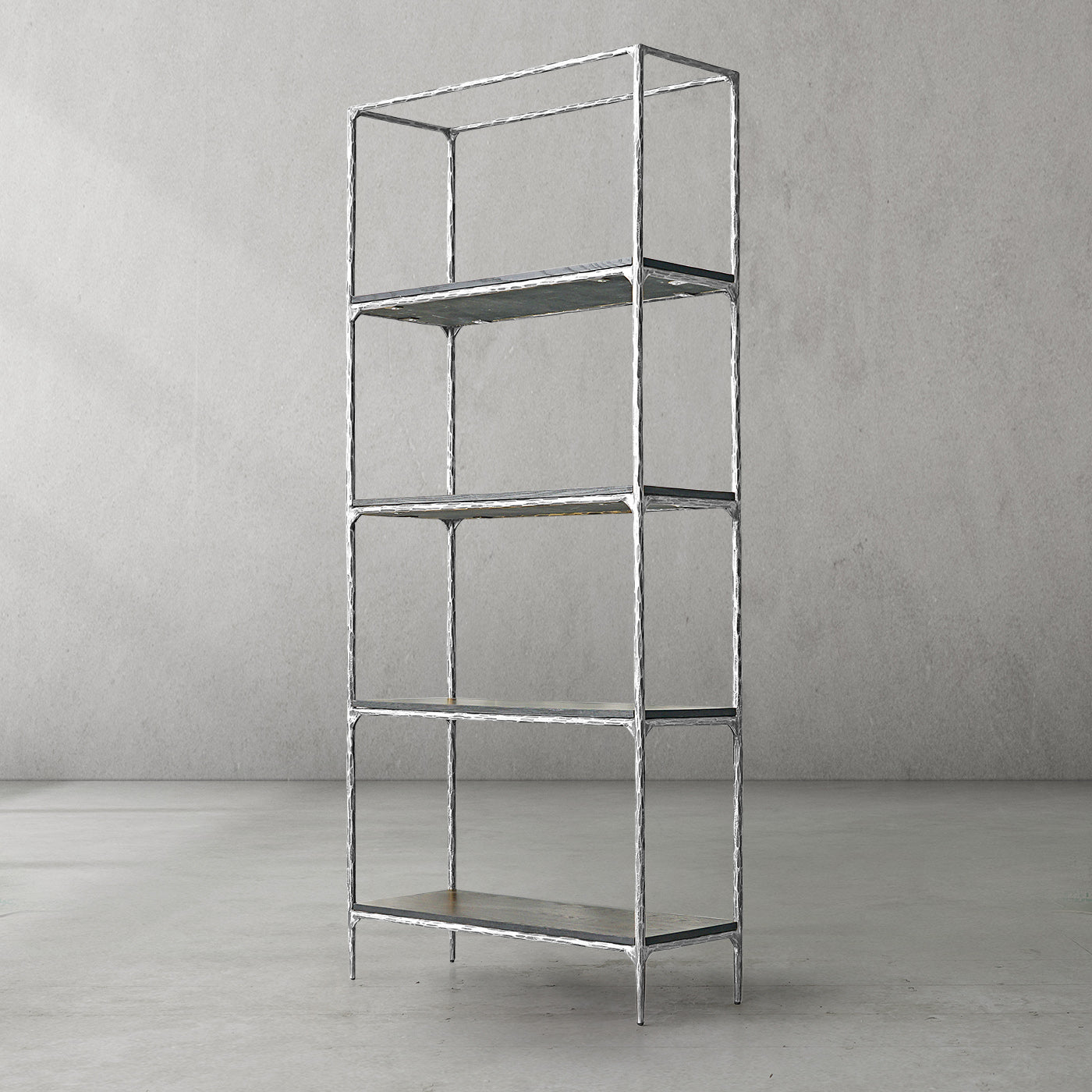 Thaddeus White Marble Shelving
