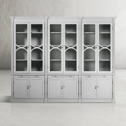 Athens Modular Triple Display Cabinet