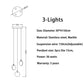 Alabaster Long Foyer Staircase Pendant Light 59'' 79'' 98'' 138''H