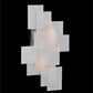 Alabaster Wall Sconce with a Nod to Mondrian