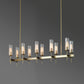 Aicken 10 Lights Chandelier Brass