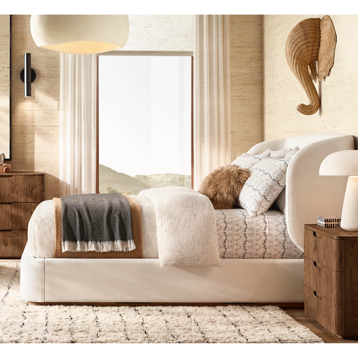 Madero Fabric Shelter Bed