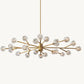 Boule De Cristal Smoke Glass Round Chandelier 72"