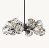 Boule De Cristal Clear Glass Round Chandelier 24"