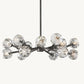 Boule De Cristal Clear Glass Round Chandelier 36"