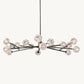 Boule De Cristal Clear Glass Round Chandelier 60"