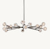 Boule De Cristal Clear Glass Round Chandelier 60"
