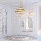 Babel 50 Light Crystal Modern Chandelier