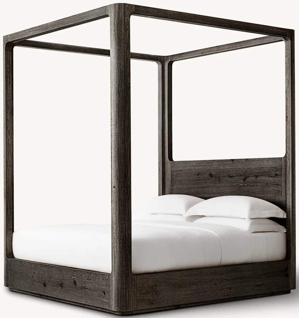 Osla Wood Canopy Bed