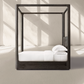 Osla Wood Canopy Bed