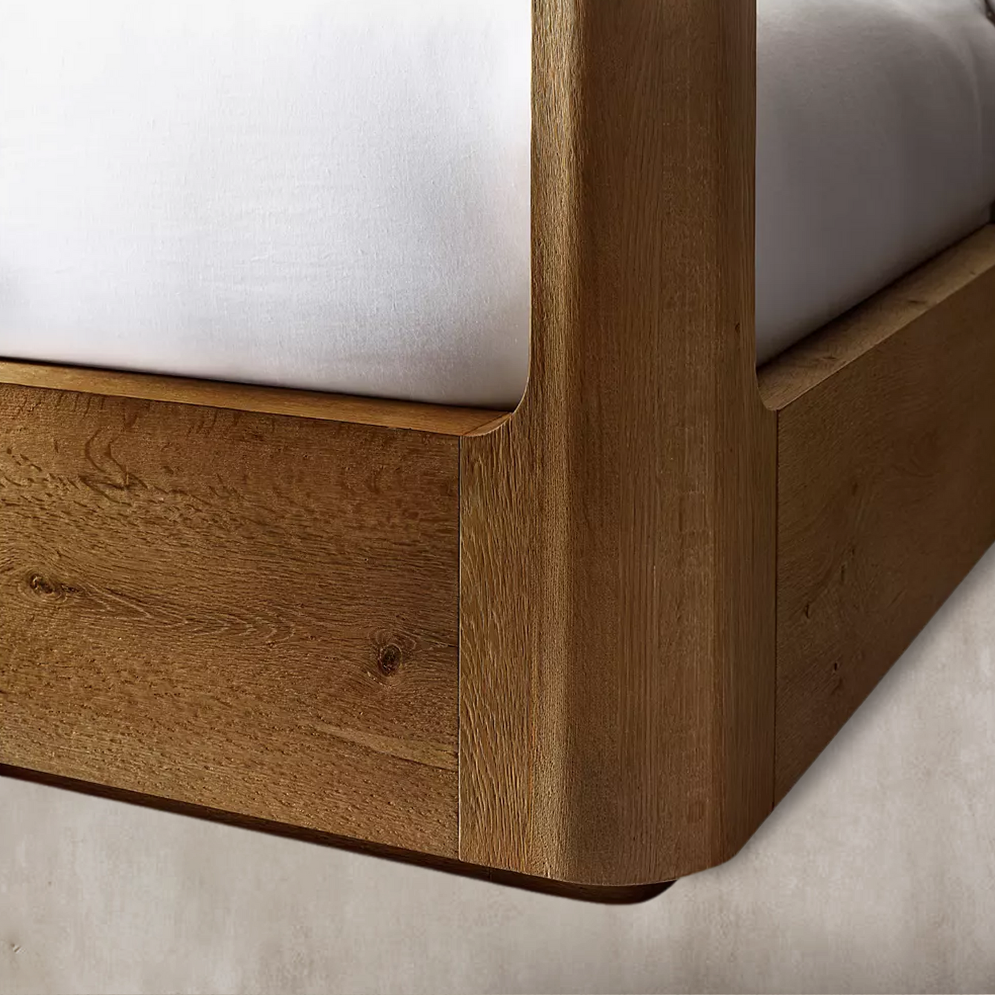 Osla Wood Canopy Bed