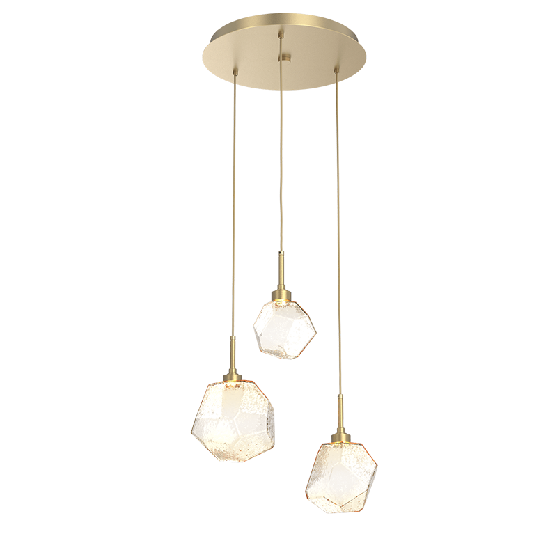 Art Twisted Round Chandelier