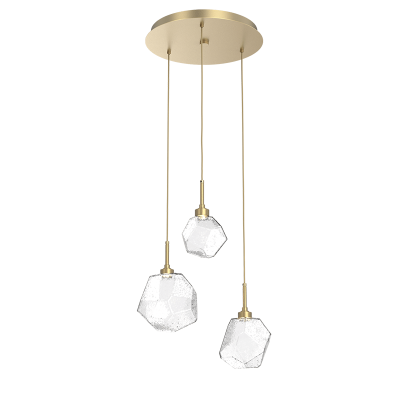 Art Twisted Round Chandelier