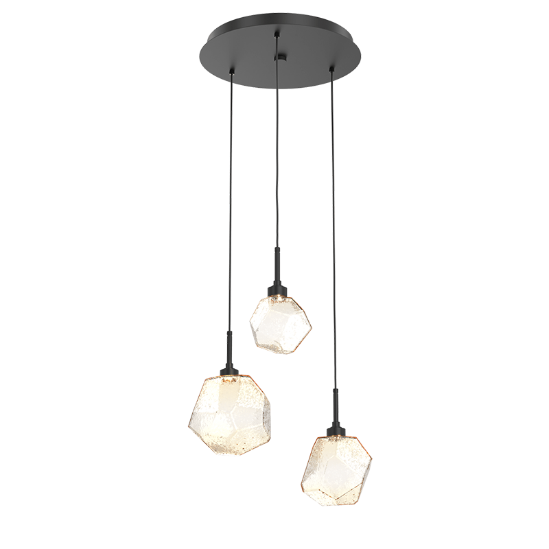 Art Twisted Round Chandelier