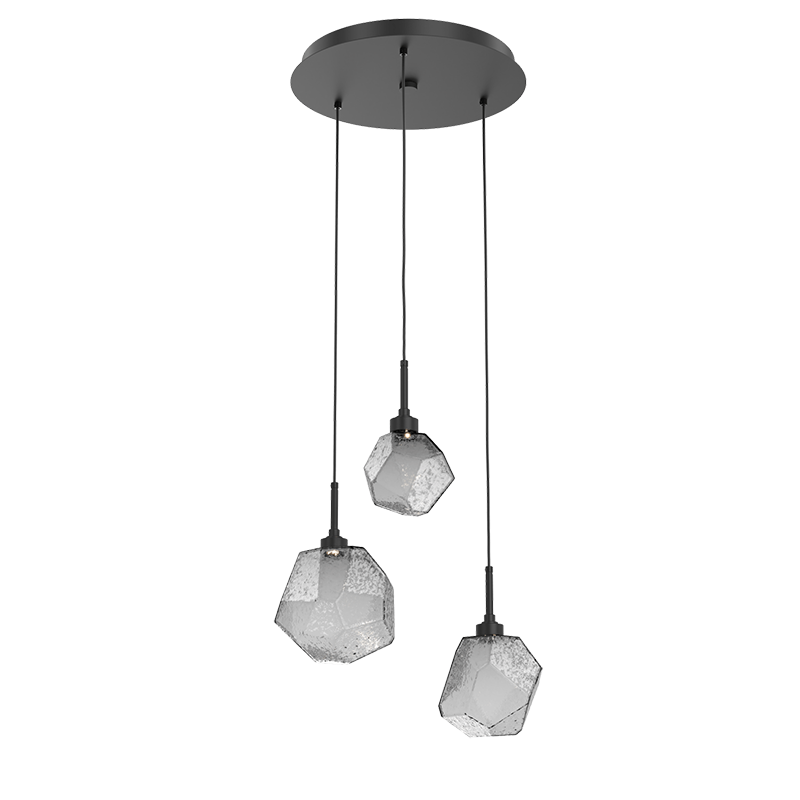 Art Twisted Round Chandelier