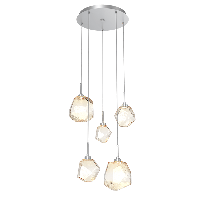 Art Twisted Round Chandelier