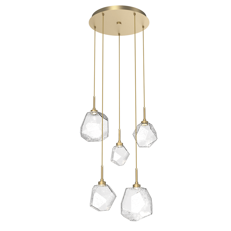 Art Twisted Round Chandelier