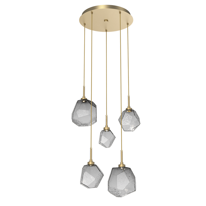 Art Twisted Round Chandelier