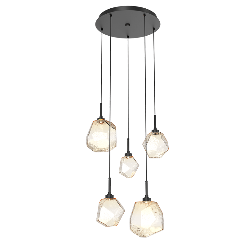 Art Twisted Round Chandelier