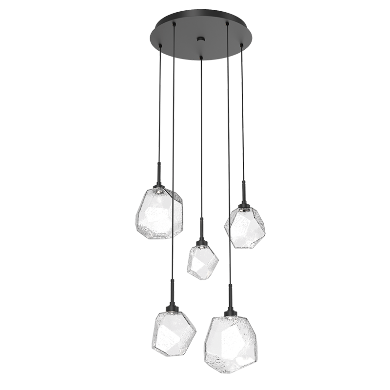 Art Twisted Round Chandelier