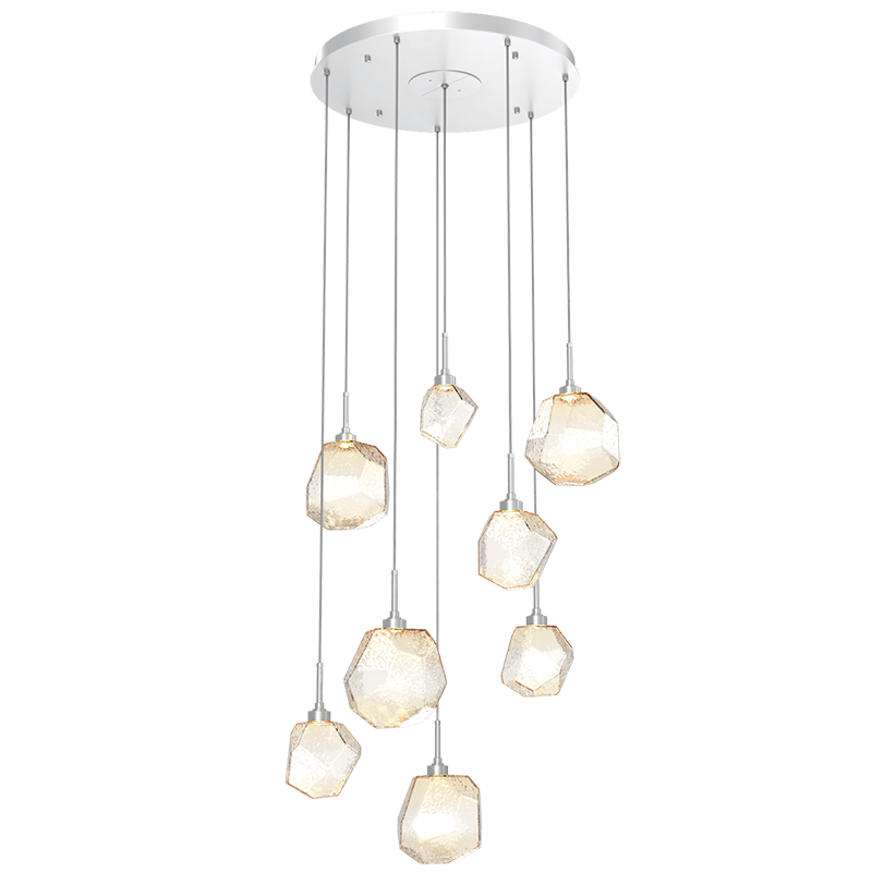 Art Twisted Round Chandelier