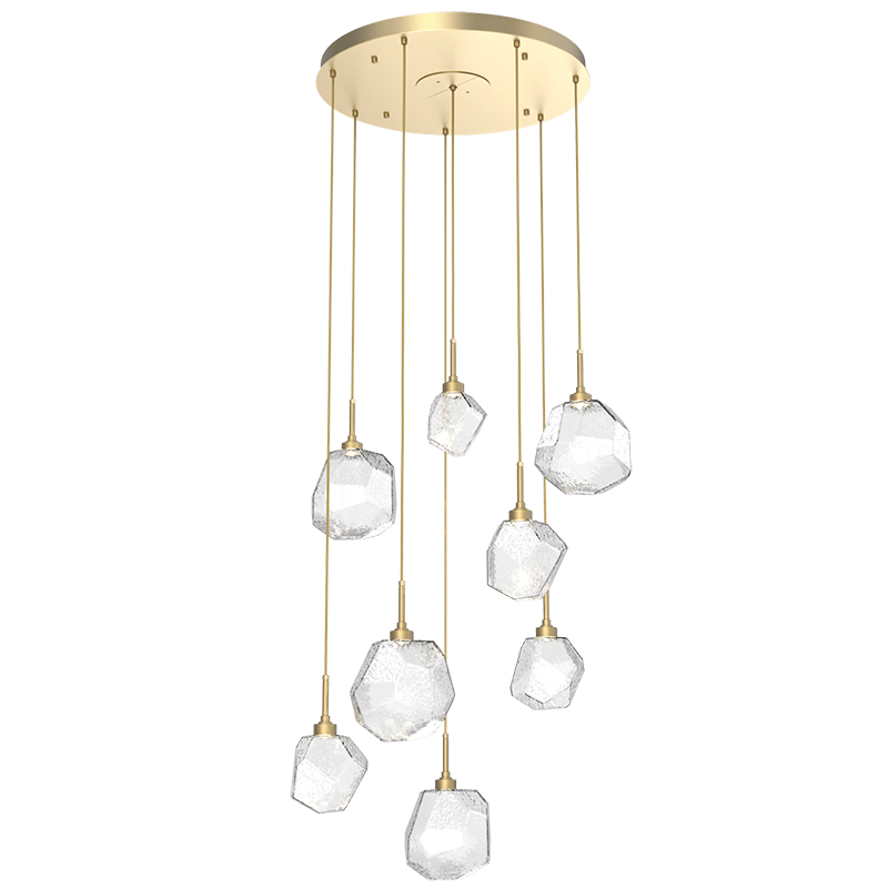 Art Twisted Round Chandelier