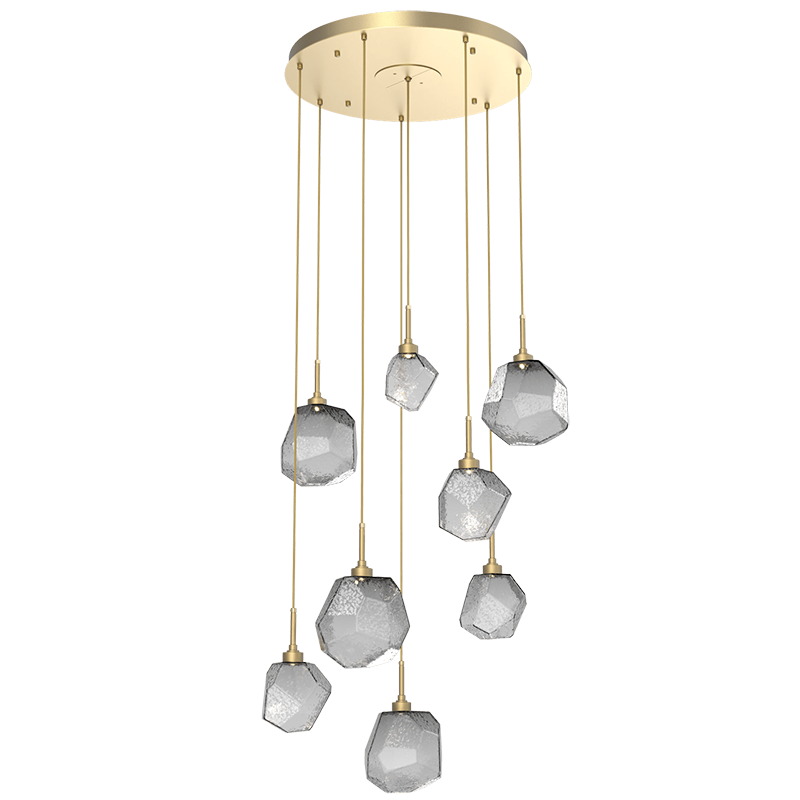 Art Twisted Round Chandelier