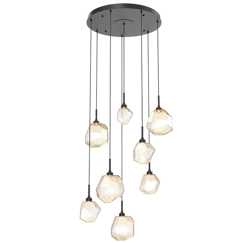 Art Twisted Round Chandelier