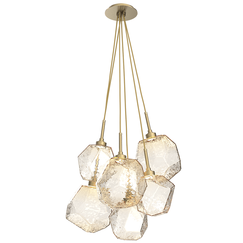 Art Twisted Cluster Pendant