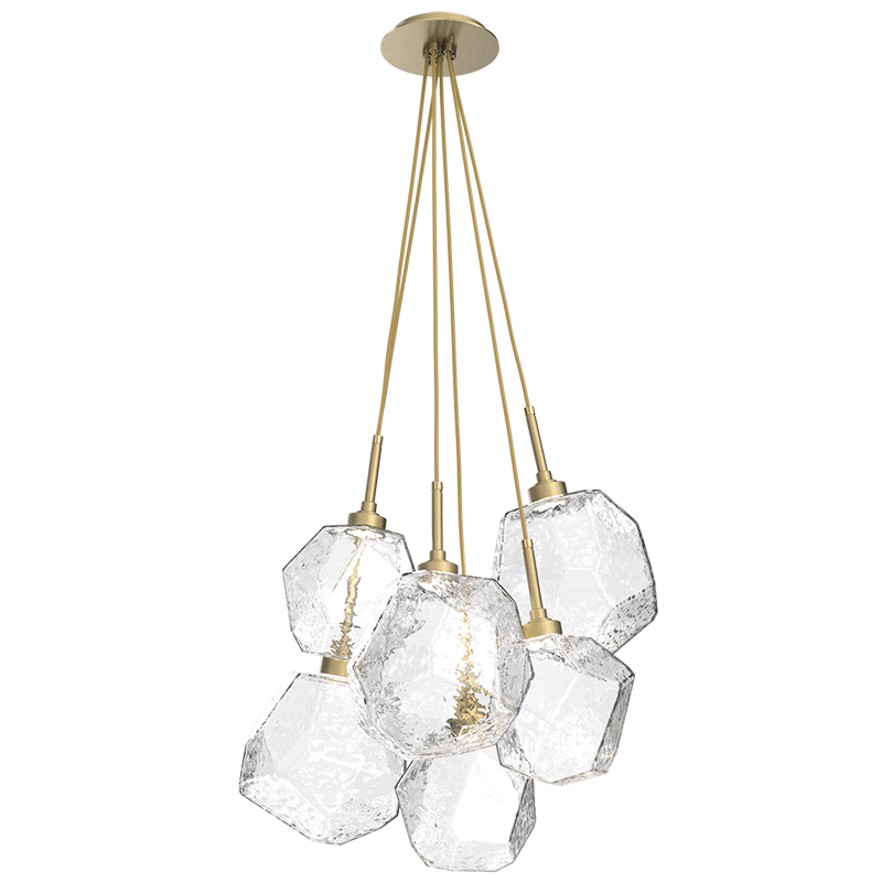 Art Twisted Cluster Pendant