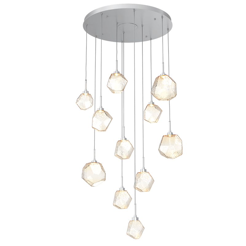 Art Twisted Round Chandelier