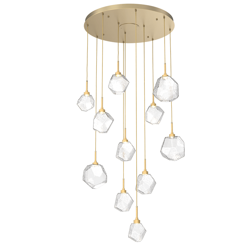 Art Twisted Round Chandelier