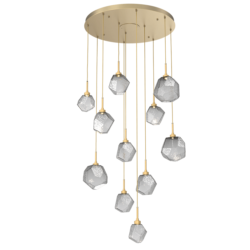 Art Twisted Round Chandelier
