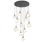 Art Twisted Round Chandelier