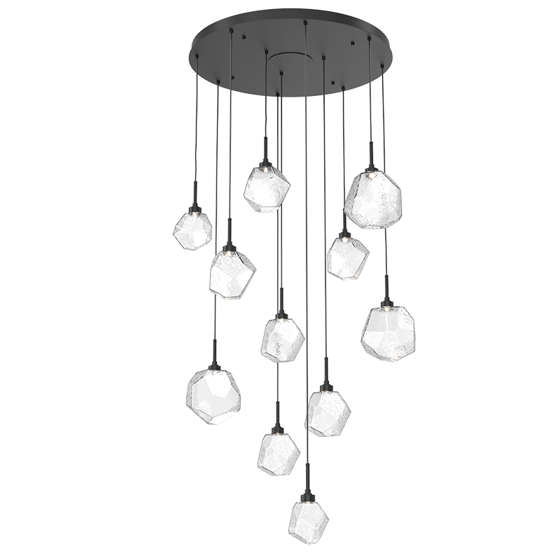 Art Twisted Round Chandelier