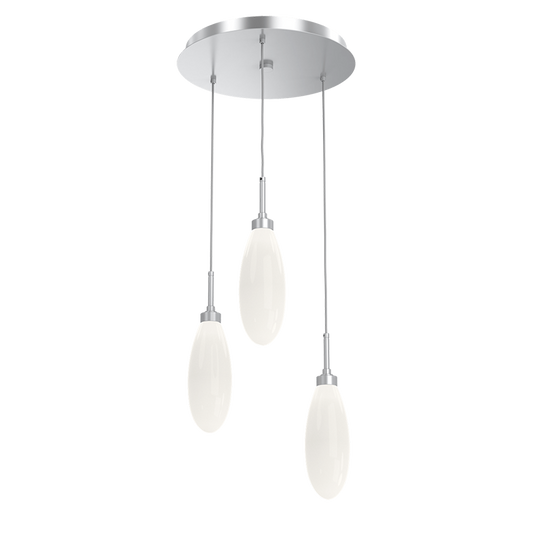 Art Glass Fiori Round Pendant Chandelier